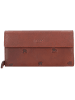 mano Don Leon Geldbörse Leder 18,5 cm in mittelbraun