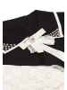 nascita Damen Strickpullover in Schwarz Wollweiss