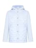 Betty Barclay Wolljacke mit Kapuze in Ether Blue Melange