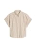 Marc O'Polo Gestreifte Bluse relaxed in Light Beige