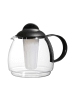 Ritzenhoff & Breker Teekanne mit Sieb Ravenna 1,8 l transparent in transparent