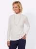WITT WEIDEN Stehkragen-Pullover in weiß