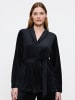 Triumph Morgenmantel Sensual Velour Robe Top in Black