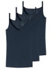 Schiesser Spaghetti Top Personal Fit in Nachtblau