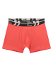 Sanetta Boxershort 5er Pack in Schwarz/Grau/Orange