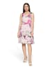 Vera Mont Cocktailkleid mit Volant in Rosé/Dark Pink