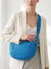 GianMarco Venturi Schultertasche in DARK BLUE