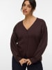 Vero Moda Strickjacke in Chocolate Torte