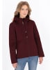 Schmuddelwedda Jacket in burgundy melange
