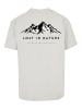 F4NT4STIC Heavy Oversize T-Shirt Lost in nature in lightasphalt