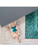 relaxdays Sonnensegel "Rechteck" in Grau - (B)3,5 x (T)4,5 m