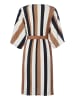 Mart Visser Kleid mit Belle-Print Schwarz / Creme