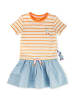 Sigikid Kleid Wild Flamingo in creme/orange/blau