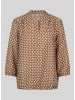 Rabe Bluse in Braun