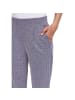 ICHI Blau Polyester Skinny-Hose