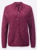WITT WEIDEN Strickjacke in malve-meliert