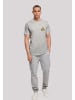 F4NT4STIC T-Shirt Rubber Duck Wizard TEE UNISEX in grau meliert