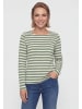 Olsen Langarmshirt Hannah in schilf ecru