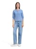 BETTY & CO High Waisted-Jeans mit weitem Bein in Light Blue Denim