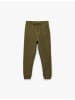 KOTON SWEAT BOTTOMS in Khaki