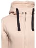 Queen Kerosin Queen Kerosin Sweatjacke mit Kapuze in beige