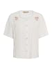CULTURE Hemd CUvelveta Relaxed fit in Spring Gardenia