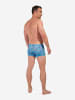 HOM Badeshorts Swim Shorts Lido in blue print
