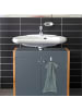 relaxdays 10er-Set: Türhaken in Silber