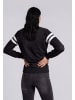 Sergio Tacchini Track Jacket in black/gardenia