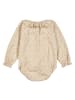 müsli Langarmbody in Oak/ Nostalgia rose/ Beige