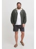 BLEND Kapuzensweatjacke BHHulker in Grau