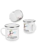 Mr. & Mrs. Panda Kaffeetasse Feuerwehrmann Leidenschaft mit Spruch in Weiß