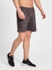 Hummel Verstellbare Taille Kurze Hose Hmloffgrid Herren in FORGED IRON/JET BLACK