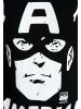Logoshirt T-Shirt Captain America – Portrait in schwarz