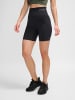 Hummel Hummel Kurze Hose Hmltif Yoga Damen Dehnbarem Atmungsaktiv Feuchtigkeitsabsorbierenden Nahtlosen in BLACK