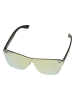 Urban Classics Glasses in black/gold mirror