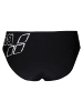 Arena Scratchy Swim Briefs in Schwarz