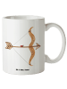 Mr. & Mrs. Panda Jumbo Tasse Sternzeichen Schütze ohne Spruch in Weiß