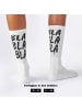 von Jungfeld Tennissocken SMILEY in Blablabla - Pure White