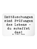 Mr. & Mrs. Panda Magnet Spruch Mit Enttäuschungen umgehen mit Sp... in Weiß