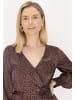 Usha Damen Dress in Violett Curry