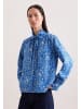 Seidensticker Ausgestellte Bluse Regular in Mittelblau