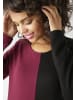 Aniston CASUAL Jerseykleid in schwarz-bordeaux