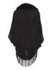 CHANI Damen Poncho in Schwarz