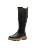 Marco Tozzi Stiefel in BLACK/NATURE