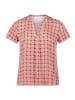 CARTOON Blusenshirt mit Rüschen in Cream/Rosé