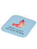 Mr. & Mrs. Panda Topfhandschuhe Hummer Weizen mit Spruch in Blau Pastell