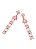 NAEMI Women Earrings in Rose Gold Pink