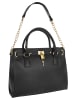 Cluty Handtasche echt Leder in schwarz