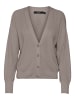 Vero Moda Strickjacke in Moon Rock